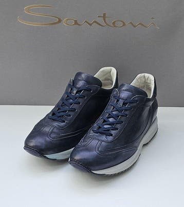 Santoni - Sneakers - Maat: EU 42.5, EU 43, Kleding | Heren, Schoenen, Nieuw