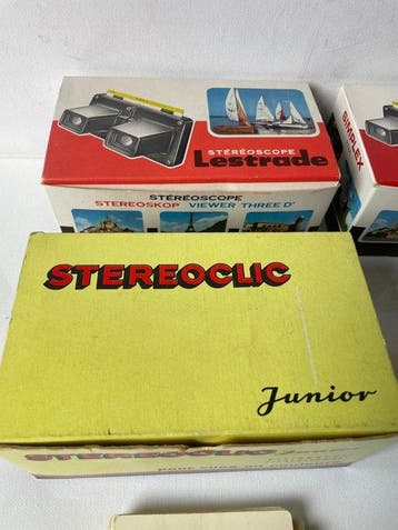 Stéréoscope Lestrade Simplex Visionneuse