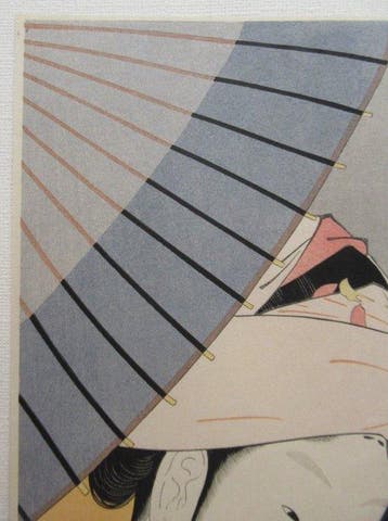 Telescope from the series Furyu Nakute Nanakuse - Katsushika