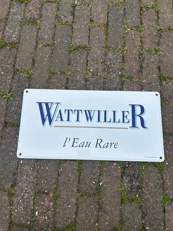Emaillerie Belge - Wattwiller l’eau rare - Panneau - Émail