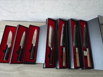 Messerhai - Keukenmes - Chefs knife - Staal, Hout -