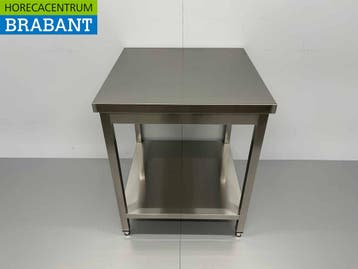 HCB RVS Werktafel Tafel Basic-line 70 x 70 x 85 cm Horeca, Ophalen of Verzenden, Nieuw in verpakking