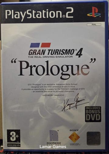 Gran Turismo 4 Prologue met bonus dvd met de making of (ps2, Ophalen of Verzenden