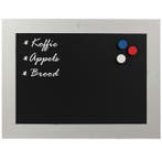 Krijtbord Magnetisch Steigerhout Wit 70x90 cm, Verzenden, Nieuw