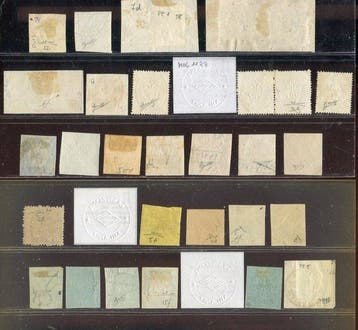 Italiaanse oude staten 1850/1868 - 29 waarden van
