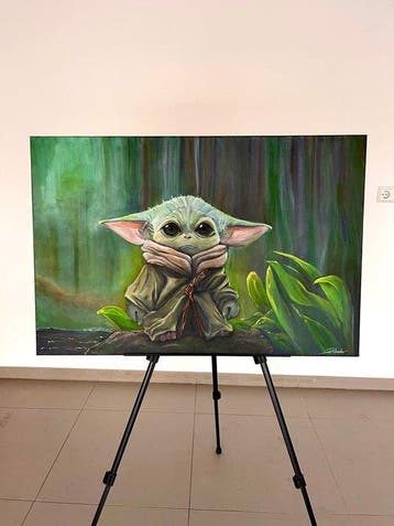 Mrs.Cilinder - The Innocent Heart – Portrait of Grogu