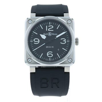 Bell & Ross - Aviation BR03-92-S Date - BR03-92-S - Homme -, Bijoux, Sacs & Beauté, Montres | Hommes