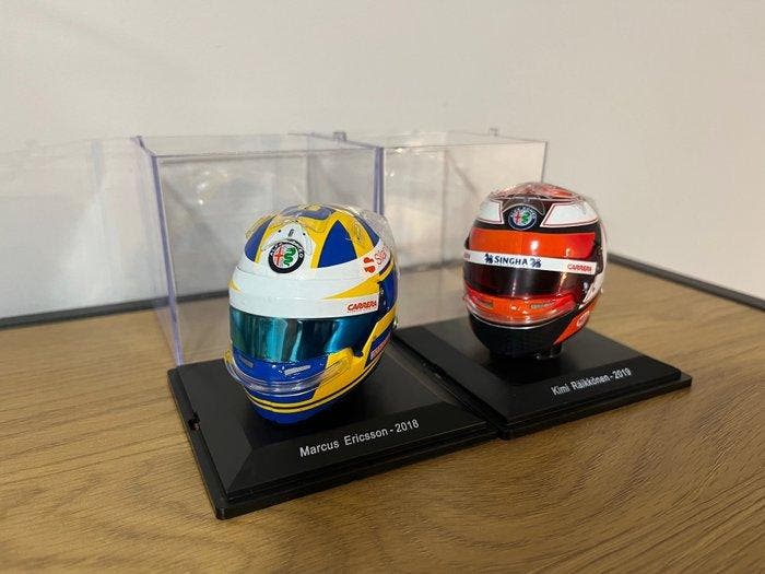 Spark 1:5 - Model raceauto (2) - Alfa Romeo Drivers Pack -, Hobby en Vrije tijd, Modelauto's | 1:5 tot 1:12