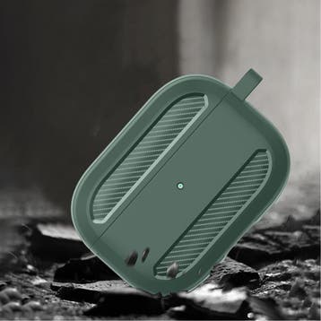Shockproof Hoesje voor AirPods Pro  met Karabijnhaak -, Verzenden