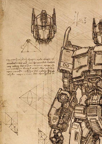 Boriani - Transformer, Da Vinci Series - limited edition
