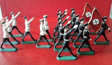 Georg Spenkuch - Speelgoedsoldaatje Schutzstaffel &, Nieuw