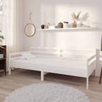 vidaXL Slaapbank massief grenenhout wit 90x200 cm, Verzenden, Nieuw
