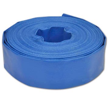 vidaXL Slang plat 1,5 25 m PVC, Verzenden, Nieuw