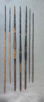 Solomon Islands Spears & arrows - Figure - Îles Salomon