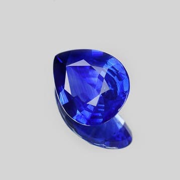 1 pcs Bleu Saphir - 2.08 ct - Gemological Institute of, Bijoux, Sacs & Beauté, Pierres précieuses