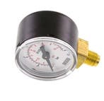 0..6 Bar Manometer Onderaansluiting Staal/Messing 40 mm, Verzenden, Nieuw