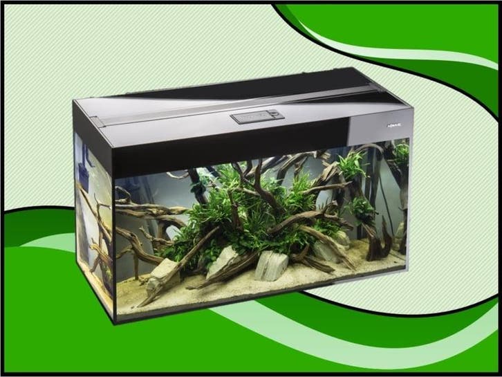 Aquael Glossy 150 zwart aquarium (Glossy aquarium serie), Dieren en Toebehoren, Vissen | Aquaria en Toebehoren, Nieuw, Verzenden
