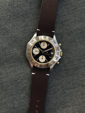Nivada - Blue Dot Chronograph - Valjoux 7750 (Serviced) -, Bijoux, Sacs & Beauté