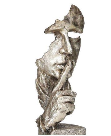 Figurine - Speak no evil - Bronze