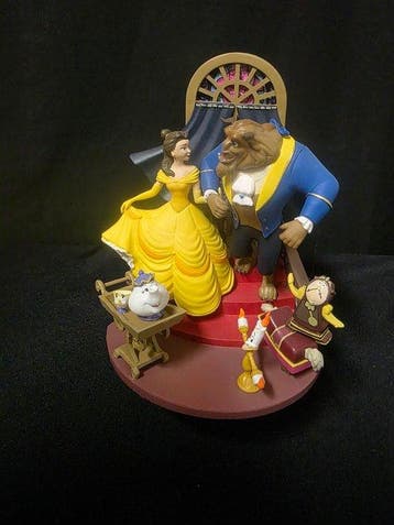 Beauty and the Beast - 1 Diorama - Disney Beauty and the, Verzamelen, Nieuw
