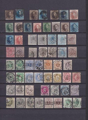 België 1849/1939 - Verzameling van de periode met blokken