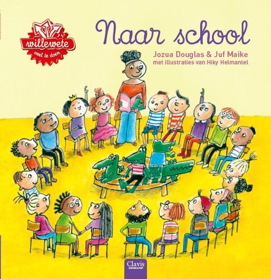 Naar school / Willewete 9789044830897 Jozua Douglas, Boeken, Kinderboeken | Jeugd | 10 tot 12 jaar, Gelezen, Verzenden