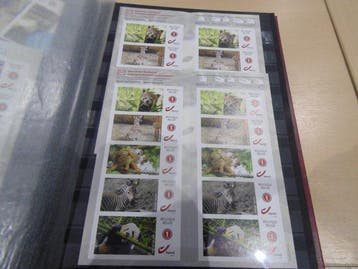 Belgique - Collection de timbres personnalisés, valables