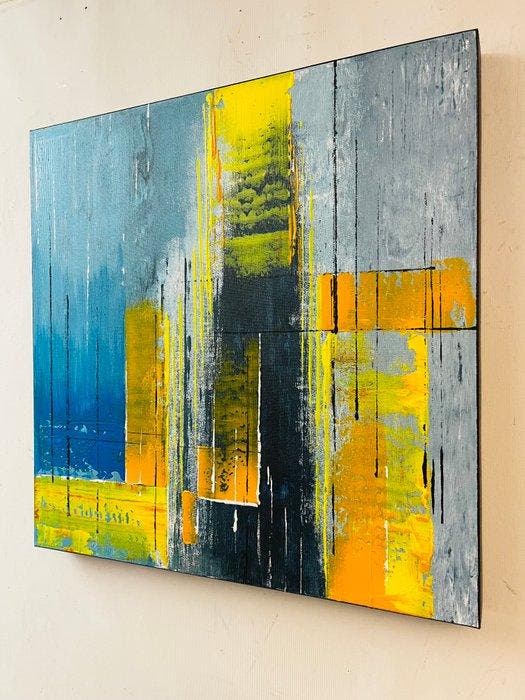 Paolo Contin - Spiritual, Antiek en Kunst, Kunst | Schilderijen | Modern