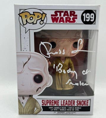 Star Wars Episode VIII: The Last Jedi - Signed by Ross, Verzamelen, Nieuw