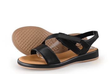 Gabor Sandalen in maat 40 Zwart, Verzenden, Zwart, Gabor, Sandalen of Muiltjes