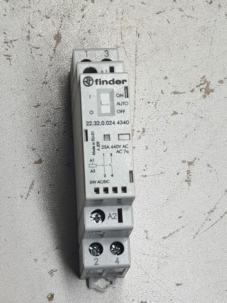 finder 22.32.0.024.4340 Contactor Sourced from working, Bricolage & Construction, Bricolage & Rénovation Autre, Envoi