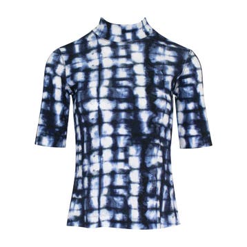 Louis and Mia • blauw batik shirt • 36, Louis and Mia, Nieuw, Maat 36 (S), Verzenden