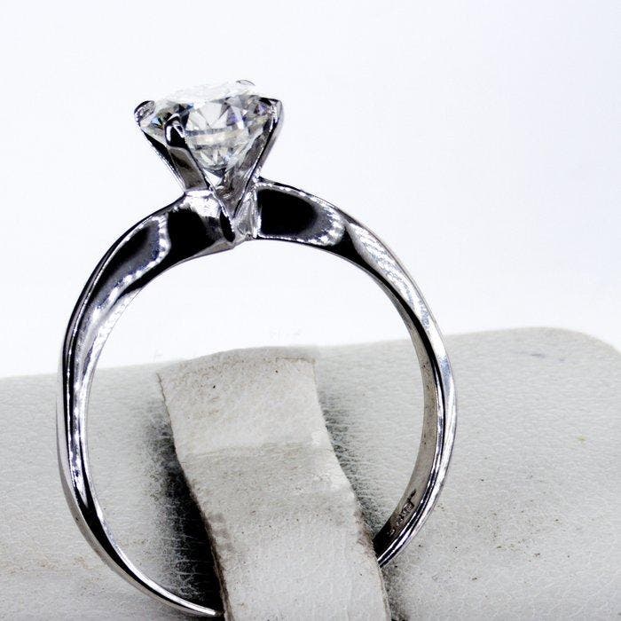 Sans prix de réserve - Bague de fiançailles - 14 carats Or, Bijoux, Sacs & Beauté, Bijoux anciens
