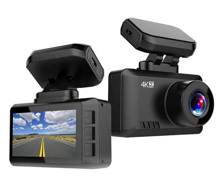 DrPhone Dashcam D07-C - 4K Ultra HD Dashcam – Parkeermonitor, Auto diversen, Dashcams, Nieuw, Verzenden