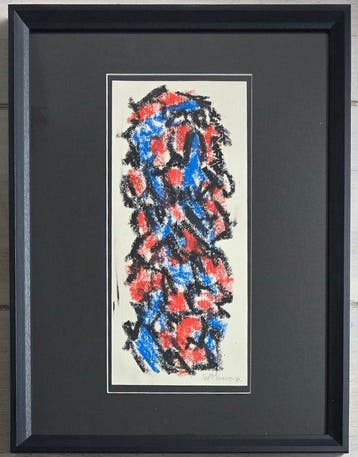 Theo Wolvecamp (1925-1992) - Abstracte compositie