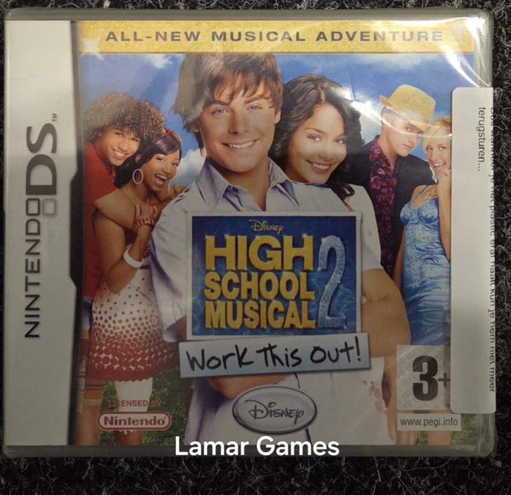 Disney Sing IT High School Musical 2 Work This Out!, Consoles de jeu & Jeux vidéo, Jeux | Nintendo DS, Enlèvement ou Envoi