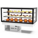 Drop-In Koelvitrine | INTEGRA | Zwart | +2°C/+6°C |, Verzenden, Nieuw in verpakking