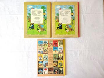 Tintin - 3x C - EO/Ré - 3 Album - 1963/1976