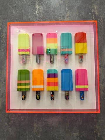 KIRAS - 10 POPART FLAVORS 45X45, Antiek en Kunst