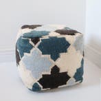 Pouf - Coton - Pouf tissé à la main
