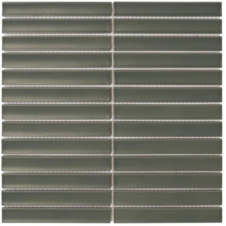 Wand Mozaïek Tegels Kitkat Factory Keramiek Olijfgroen -..., Bricolage & Construction, Dalles & Carrelages, Enlèvement ou Envoi