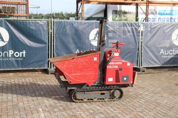 Veiling: Minidumper Hinowa HS1100/F Diesel 7kW 2017, Ophalen