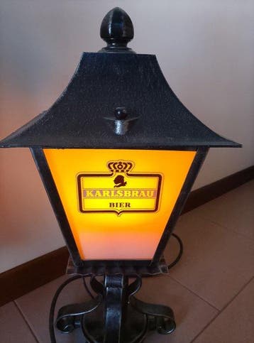 karlsbrau - Lamp - IJzer - Lampionnetje als uithangbord