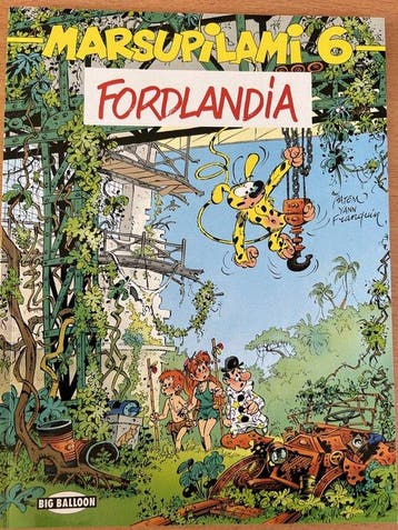 Marsupilami deel 6 Fordlandia - Franquin, Verzenden