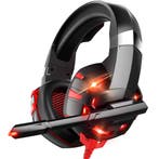 Strex Gaming Headset met Microfoon Rood, Computers en Software, Verzenden, Nieuw, Strex