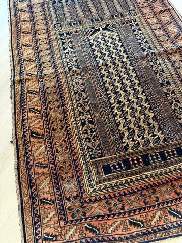 Afghan Ersari - sans prix de réserve (nettoyé) - noué à la, Maison & Meubles