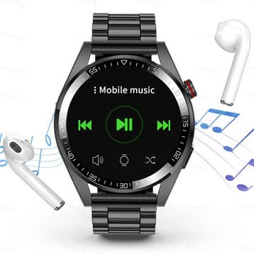 Smartwatch met Bloeddrukmeter en Zuurstofmeter - Fitness, Verzenden, Nieuw, SACOSDING