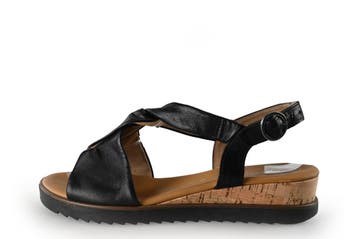 Gabor Sandalen in maat 39 Zwart, Verzenden, Zwart, Gabor, Sandalen of Muiltjes