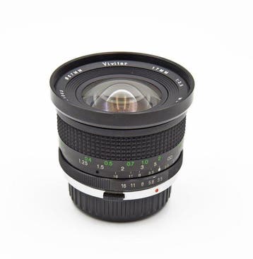 Vivitar 17 mm f 3.5 per Olympus Analoge camera, Nieuw