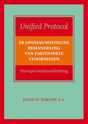 Unified protocol 9789057123900 David Barlow, Boeken, Verzenden, Zo goed als nieuw, David Barlow